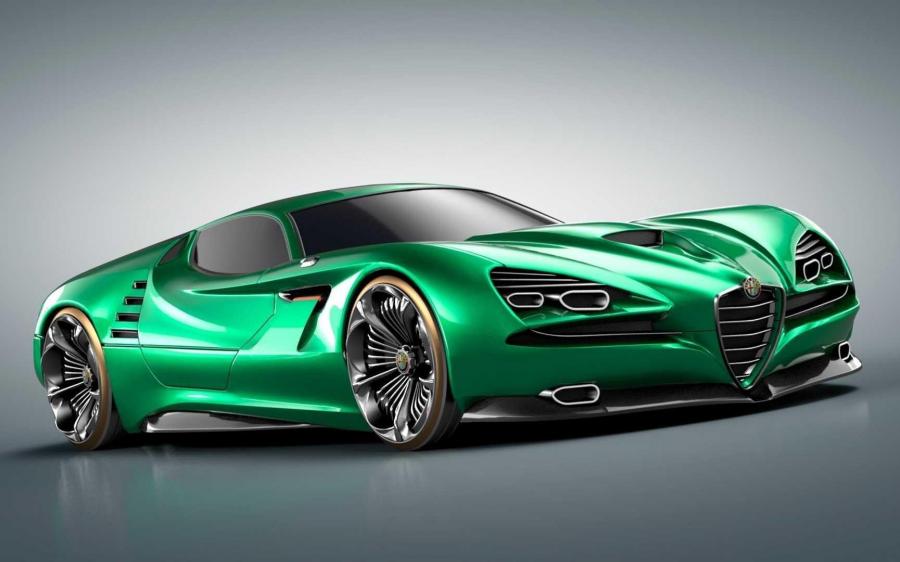 Alfa Romeo Montreal Vision GT Concept by Luca Serafini '2019